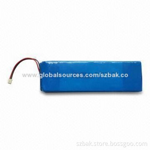 11.1V Rechargeable Lithium Polymer Battery Pack for E-books/MID/Solar Power with 3,200mAh Capacity